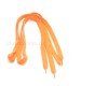 Купить Шнурки оранжевые широкие 105 см в магазине 2Krossovka